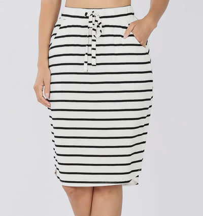 Tulip Hem Skirt