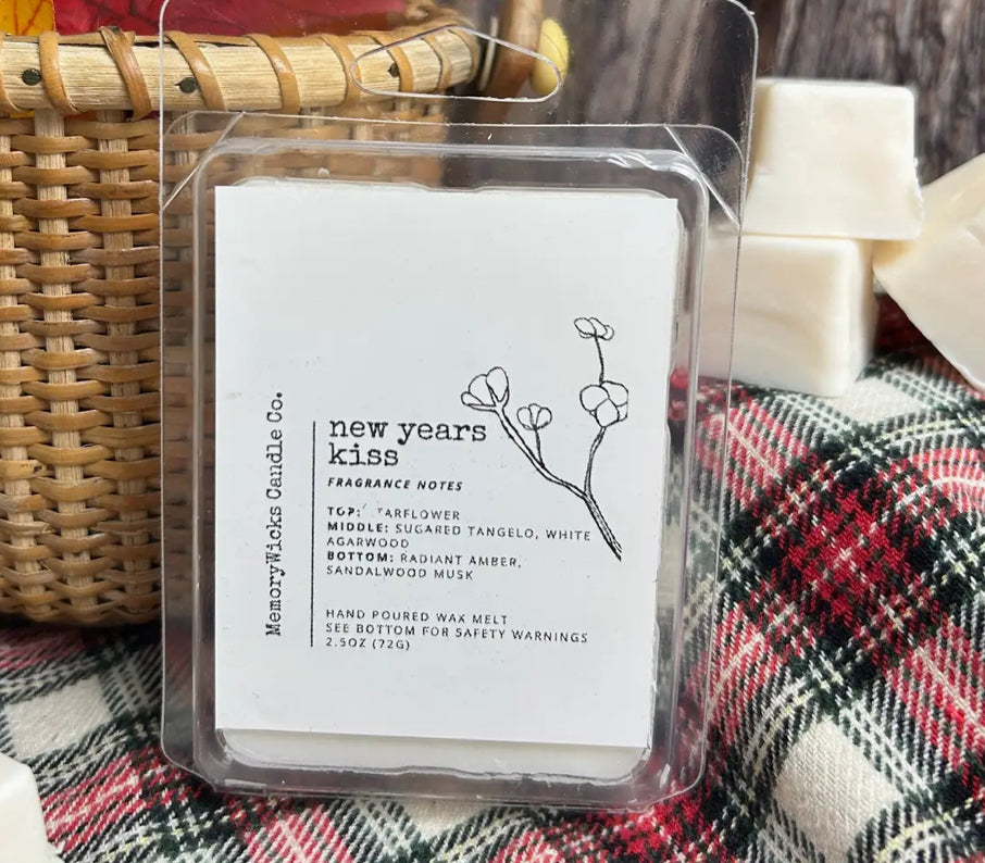 New Year Kiss 2.5oz. Soy Wax Melt