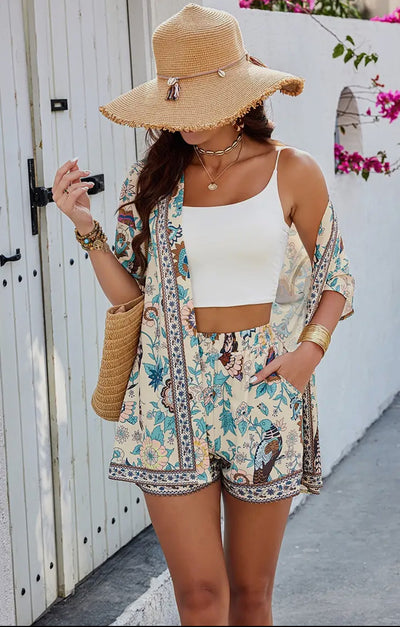Floral two piece set