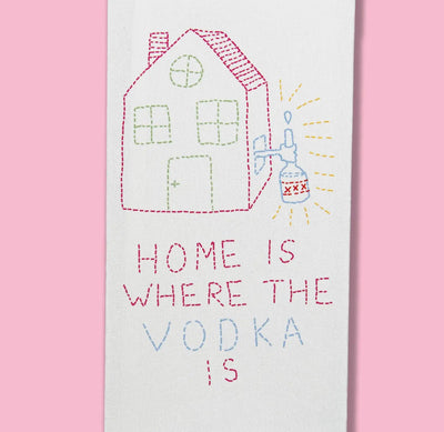 Home is where the vodka is