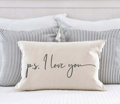 P.S. I love you pillow