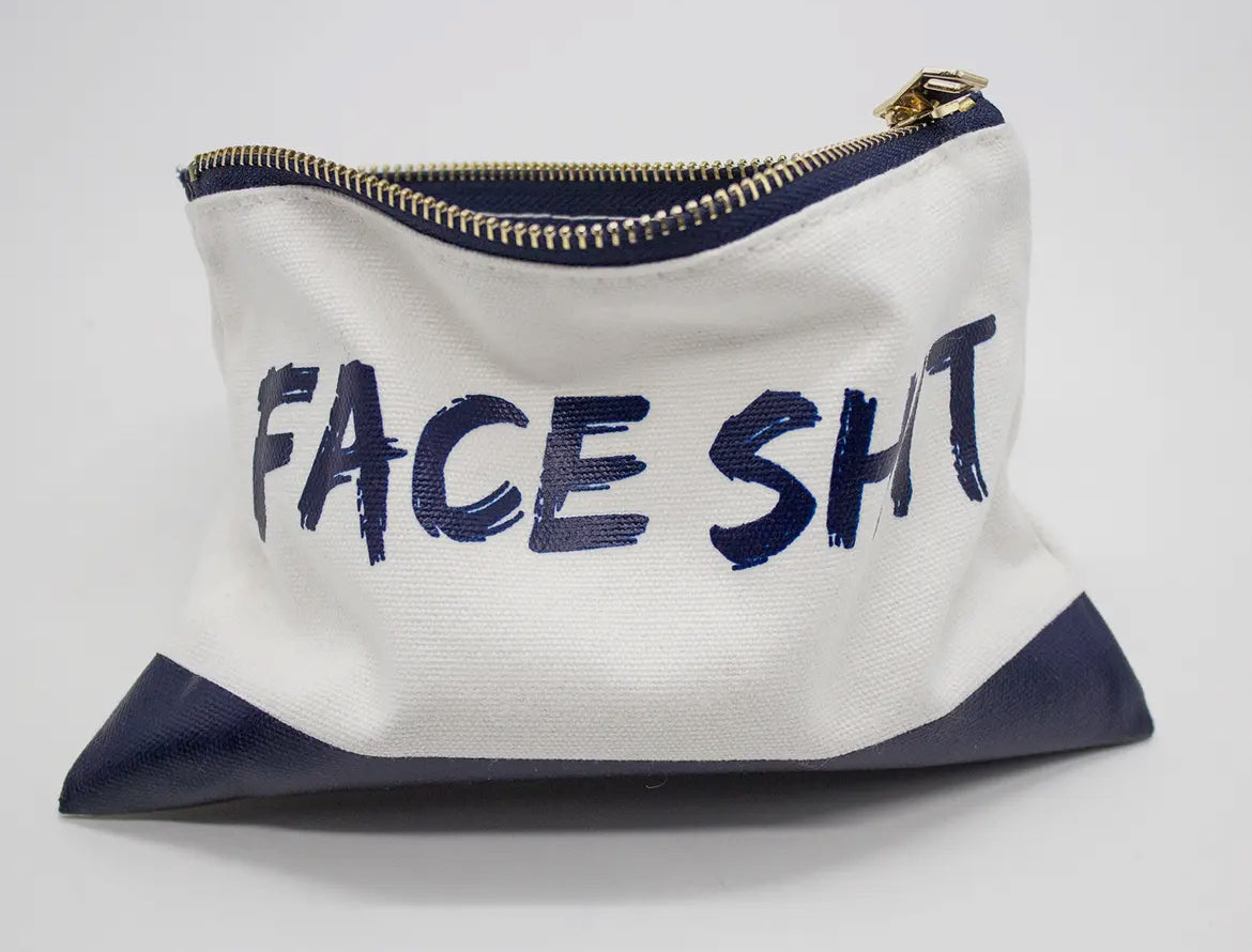 Face shit makeup bag