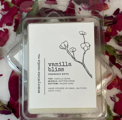 Vanilla Bliss 2.5oz.Soy Wax Melt