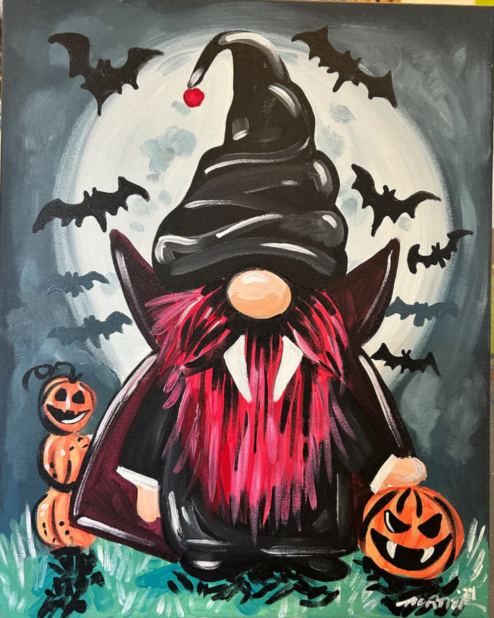 Halloween vampire gnome 10-4