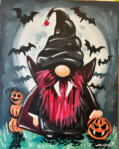 Halloween vampire gnome 10-4