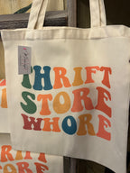 Thrift store whore tot bag
