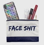 Face shit makeup bag