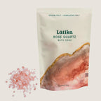 Latika Rose quartz bath soak