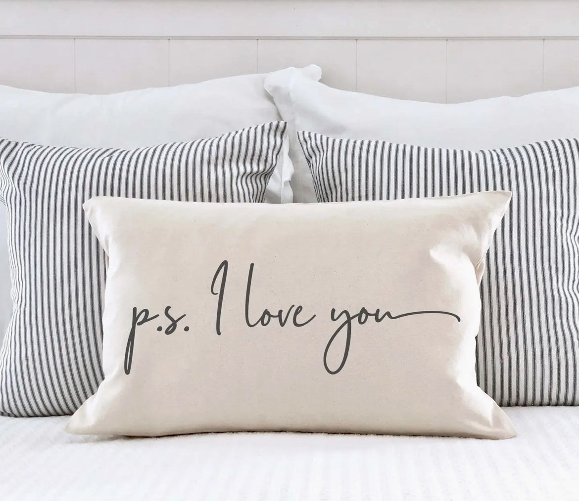 P.S. I love you pillow