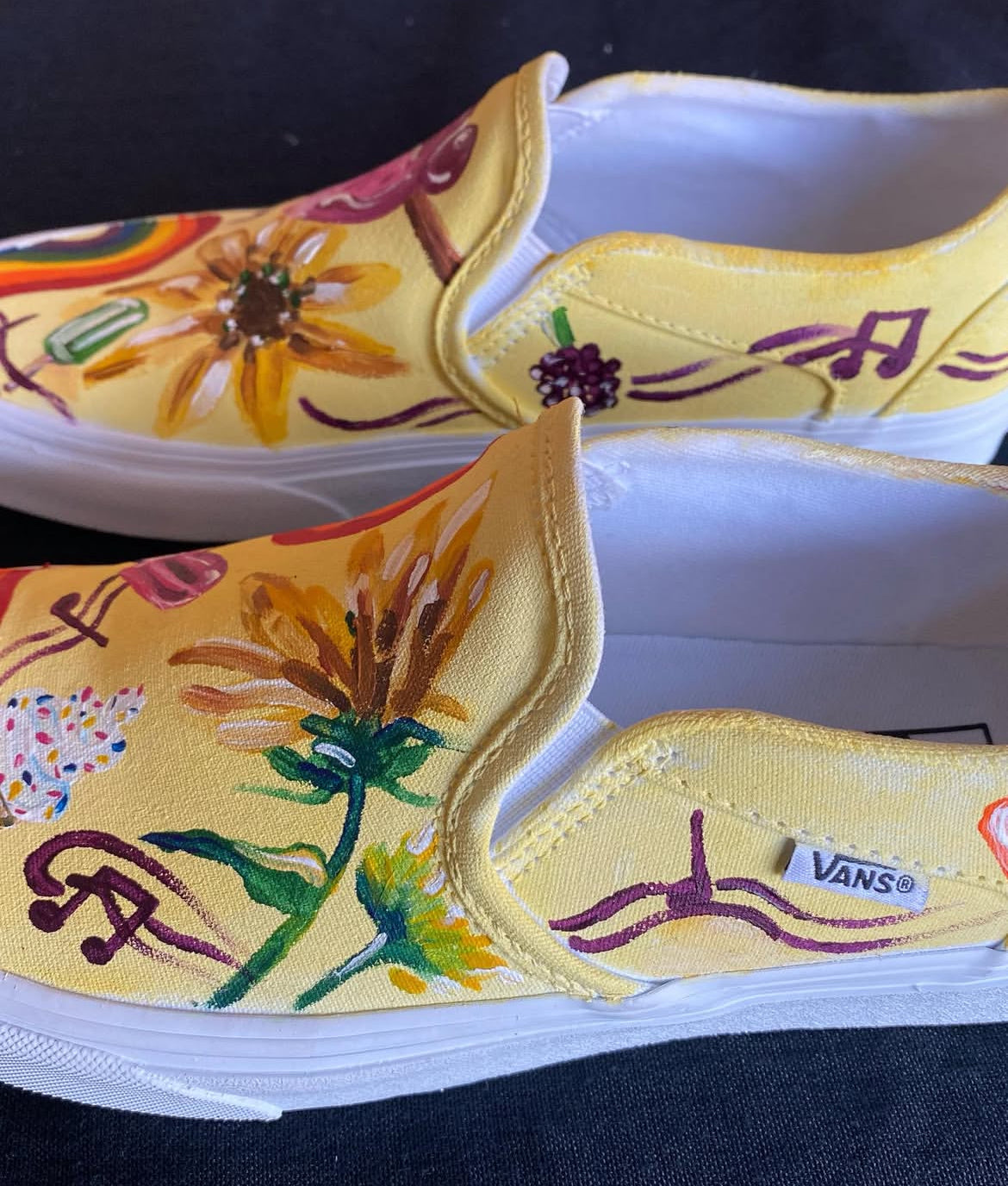 RETRUTH CUSTOM - painted Vans