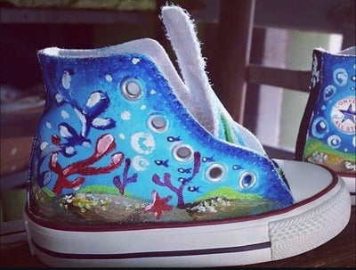 Toddler Under the Sea Shoes - RETRUTH CUSTOM