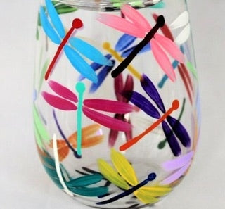 Dragonfly Wine Paint Class 8-22